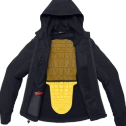 Giubbotto Hoodie Armor Evo Nero