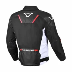 Giubbotto Macna Tazar 2.0 WP Nero Bianco Rosso