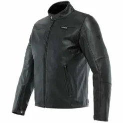 Giubbotto Mike 3 pelle Nero