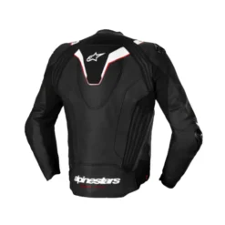 Giubbotto Missile V3 Ignition Pelle Nero Bianco