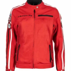 Giubbotto Queen Mesh Lady Rosso tex