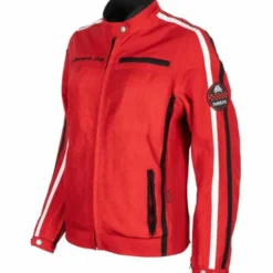 Giubbotto Queen Mesh Lady Rosso tex