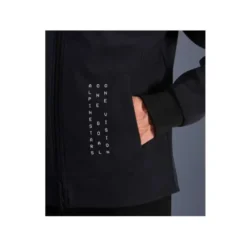 Giubbotto Radium Tech Hoodie Nero Bianco