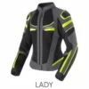 Giubbotto Rainjet-3 WP Lady Antracite Giallo