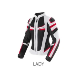 Giubbotto Rainjet-3 WP Lady Grigio Rosso