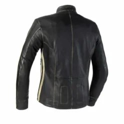 Giubbotto Rebel 2 Pelle Nero Lavato