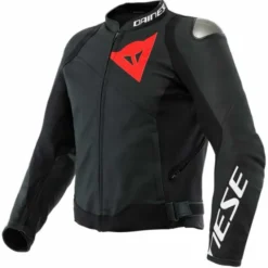Giubbotto Sportiva Pelle Nero