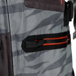Giubbotto Sterrato Tex Nero Grigio Rosso