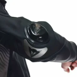 Giubbotto Super Speed 4 Pelle Nero Grigio