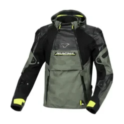 Giubbotto Tessuto Macna Bradical WP camo verde giallo nero