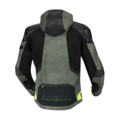 Giubbotto Tessuto Macna Bradical WP camo verde giallo nero