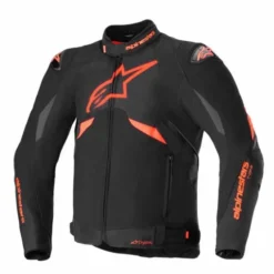 Giubbotto T GP-R V3 DS Nero Rosso Fluo