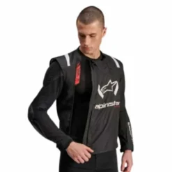 Giubbotto T-Stunt Air tex Nero Bianco