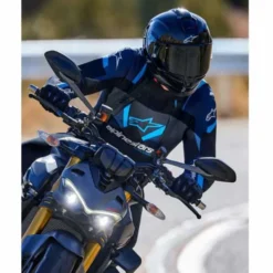 Giubbotto T-Stunt Air tex Nero Blu