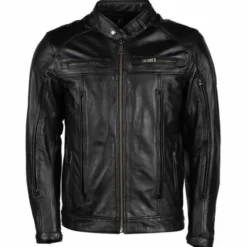 Giubbotto Vento Air Pelle Nero