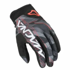 Guanto Decode Tex Nero Rosso