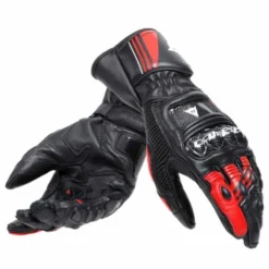 Guanto Druid 4 Nero Nero Rosso