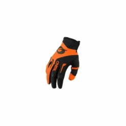 Guanto Element Nero Arancio
