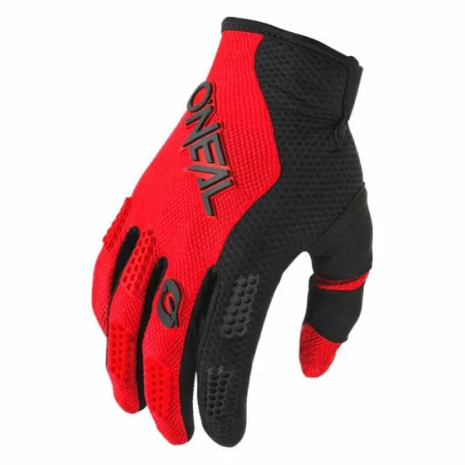 Guanto Element Racewear V24 Nero Rosso