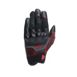Guanto Ermex Tex Nero Rosso