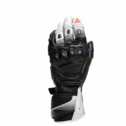 Guanto Fiero Metal Nero Bianco Rosso Fluo