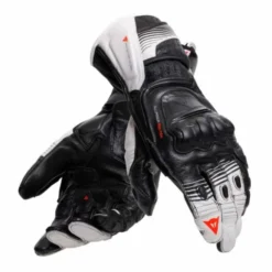 Guanto Fiero Metal Nero Bianco Rosso Fluo