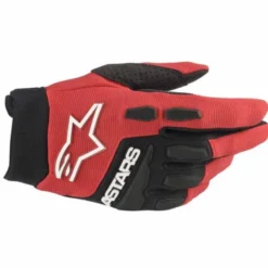 Guanto Full Bore Rosso Nero
