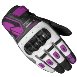Guanto G-Carbon Lady Nero Fuxia