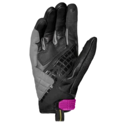 Guanto G-Carbon Lady Nero Fuxia