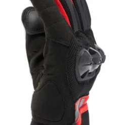 Guanto Mig 3 Air Pelle-Tex Nero Rosso