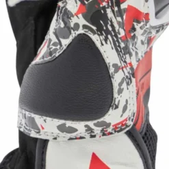 Guanto Mig 3 pelle-tex Nero Bianco