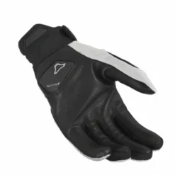 Guanto Obtain Tessuto-Pelle Grigio Nero