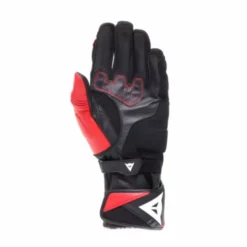 Guanto Reacto Carbon Long Nero Rosso