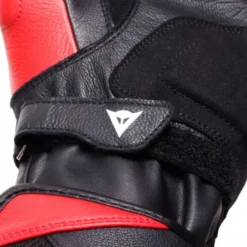 Guanto Reacto Carbon Long Nero Rosso