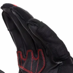 Guanto Reacto Carbon Long Nero Rosso