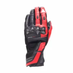 Guanto Reacto Carbon Long Nero Rosso