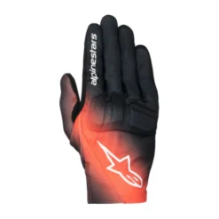 Guanto Reef V2 nero rosso fluo bianco