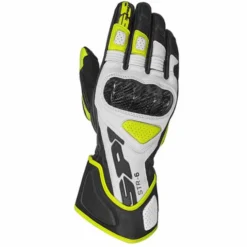 Guanto STR-6 Pelle Bianco Giallo