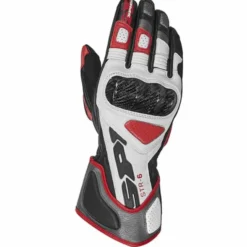 Guanto STR-6 Pelle Bianco Rosso