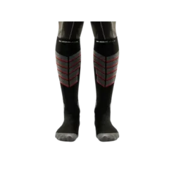 Kedra-T Tecno Calze Lunghe Nero Grigio Rosso Ultraleggero