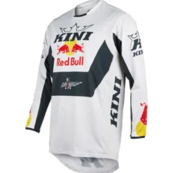 Maglia Cross Kini Red Bull 1.0 EXC bianco