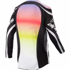 Maglia Racer Semi Jersey Nero Multicolor