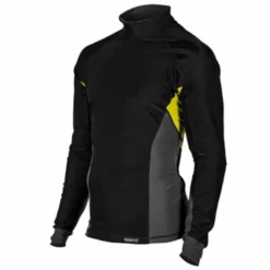Maglia Underwear Antivento Nero Giallo Grigio