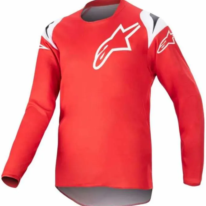 Maglia YOUTH Racer Narin Rosso Nero