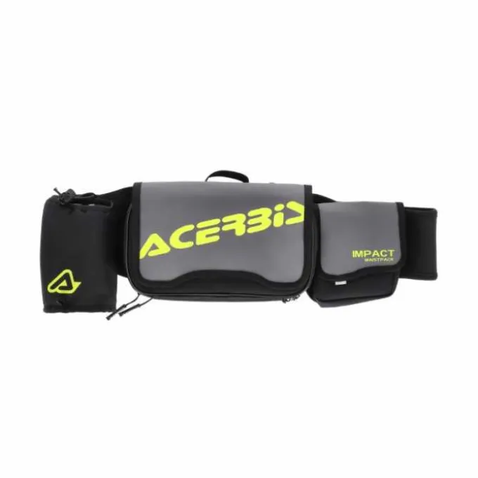 Marsupio Acerbis Impact nero grigio giallo