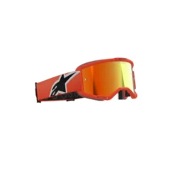 Maschera Alpinestars Vision 5 Corp Nero Lente Argento