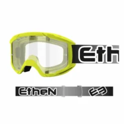 Maschera Ethen 06 Basic Giallo Nero Lente Trasparente