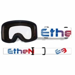 Maschera Ethen MX65 Bambino Nero Bianco