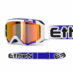 Maschera Medium 05R Primis Blu Bianco Lente Rossa