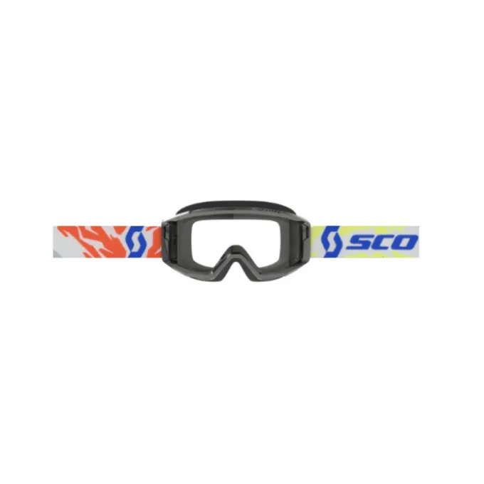 Maschera Scott Primal Youth Nero Lente Trasparente